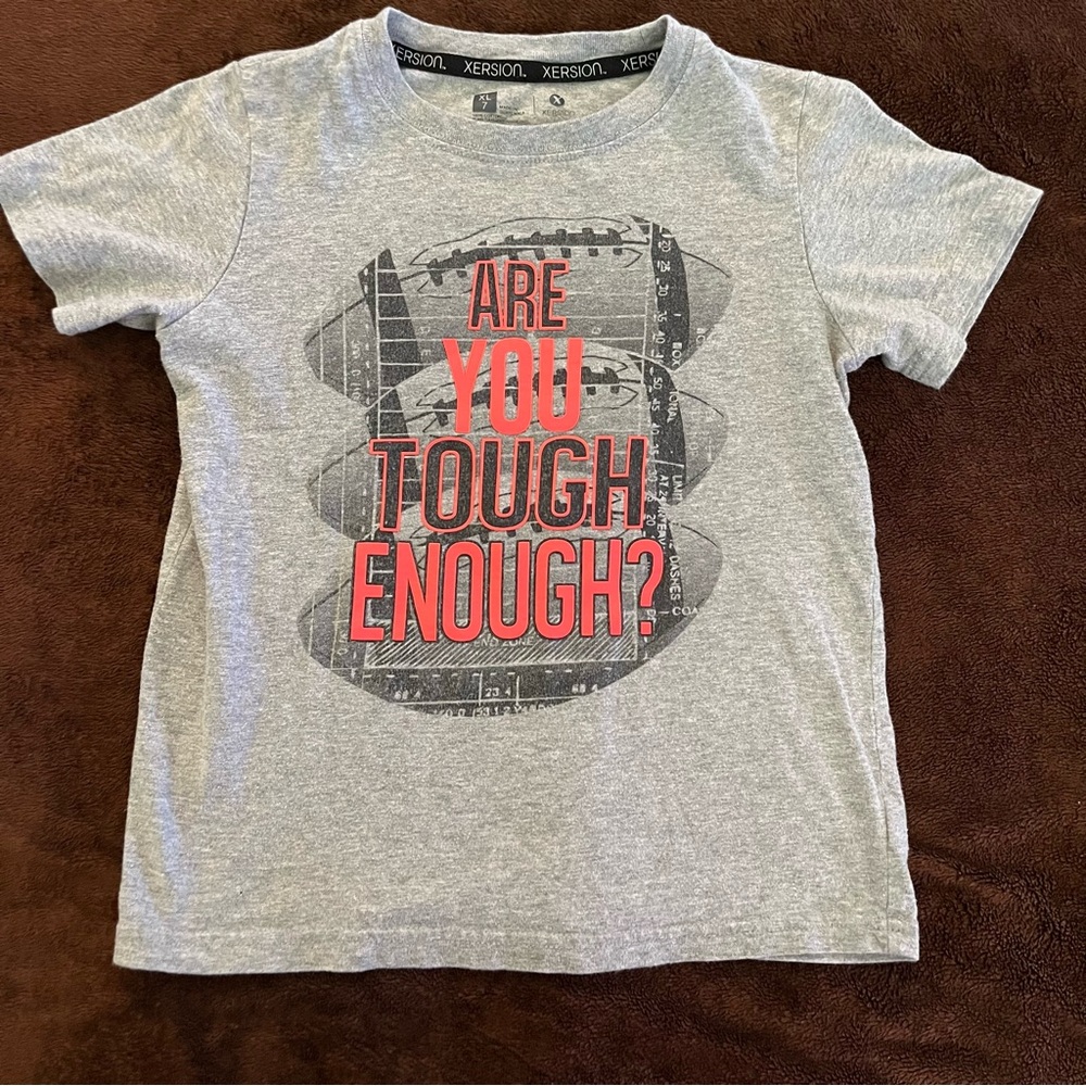 🔴 *5 for $20 Sale* Boys Football Graphic Tee